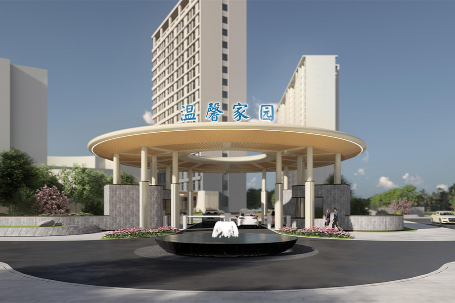 信陽(yáng)圣德醫養項目幕墻工程